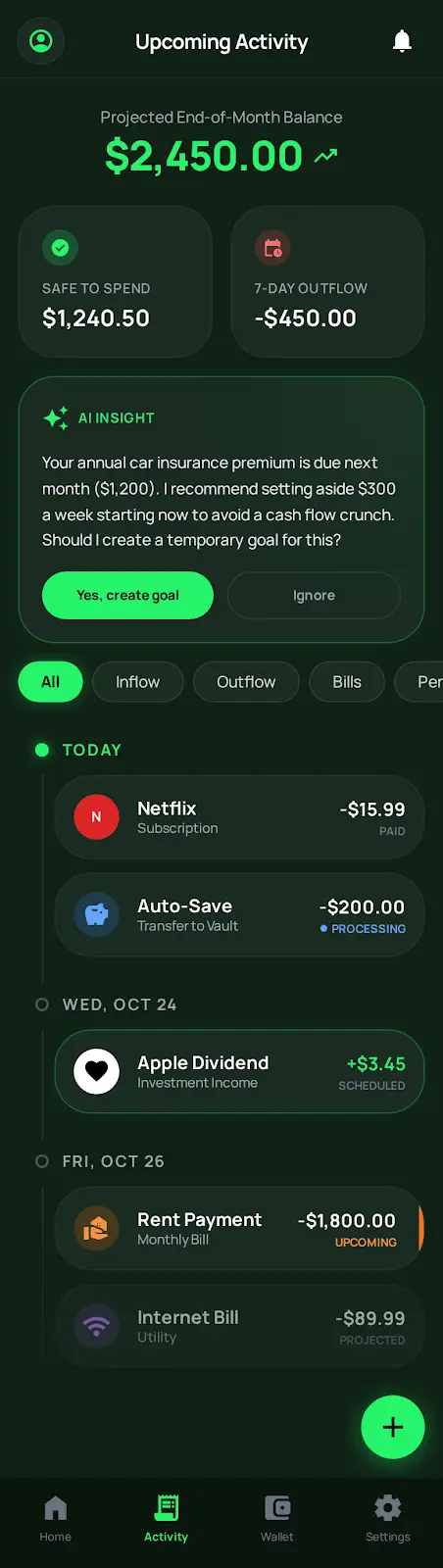 Never Miss a Payment